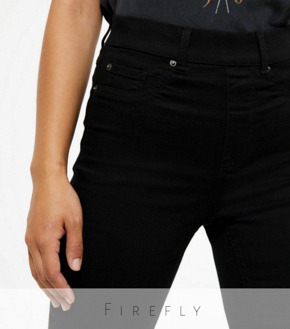 Tall Black Jeggings by Moslyn - Image 2